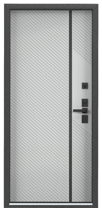 ULTIMATUM NEXT, Панель MDF с лакокрасочным покрытием, Lines-R, ЛКП Clear в Чите