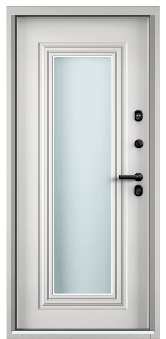 SNEGIR ARCTIC-S PP, Панель MDF с ПВХ покрытием, AS-101, Белый (арт. КТ Белый) в Чите